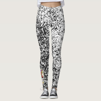 Benutzerdefinierte Leggings GEFLECKT MIT ZUCKERSCH
