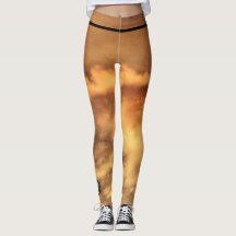Benutzerdefinierte Leggings-MONOGRAMM- UND GOLDSCH