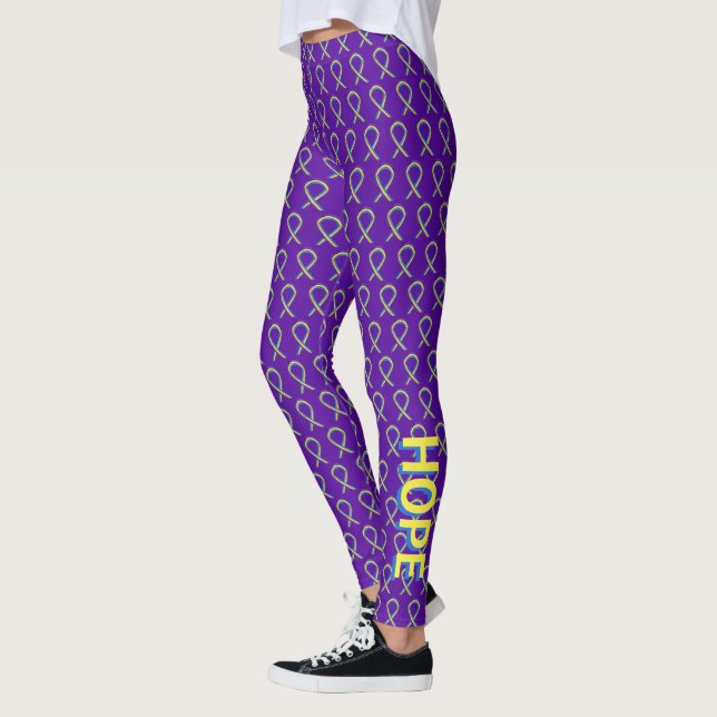 Benutzerdefinierte Leggings zur Sensibilisierung f (Links)