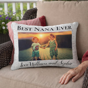 Benutzerdefinierte Leinwand Beste Nana Aller Zeite Dekokissen