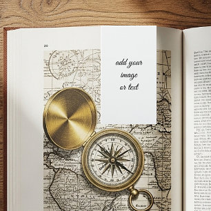 Benutzerdefinierte Lesezeichen nicht gefaltet Visitenkarten