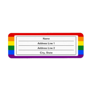 Benutzerdefinierte LGBT-Flaggenadressen