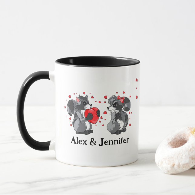 Benutzerdefinierte Liebe - Coupnamen Personalisier Tasse (Von Creator hochgeladen)