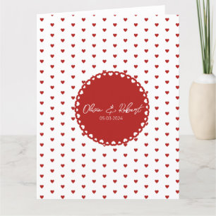 Benutzerdefinierte Liebe dank Karte