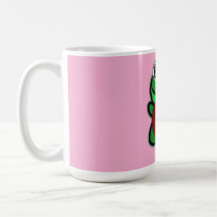 Benutzerdefinierte Liebe dich Kawaii Frosch Herz G Kaffeetasse