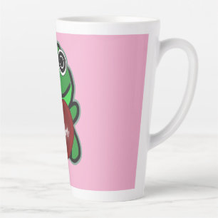 Benutzerdefinierte Liebe dich Kawaii Frosch Herz G Milchtasse