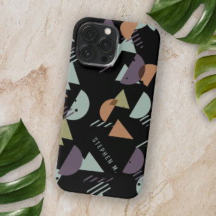 Benutzerdefinierte lila braun grüne orange schwarz Case-Mate iPhone hülle