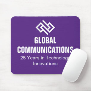 Benutzerdefinierte lila Cyber-Technologie-Computer Mousepad