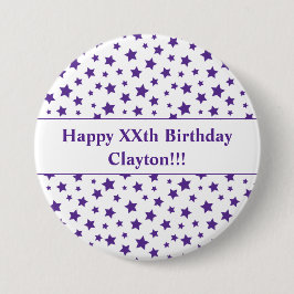 Benutzerdefinierte Lila Sterne mit der Schaltfläch Button