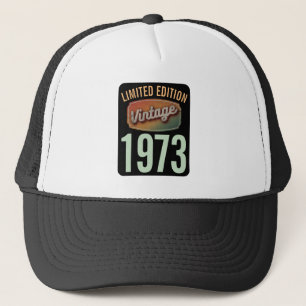 Benutzerdefinierte limitierte Auflage 1973 Vintage Truckerkappe
