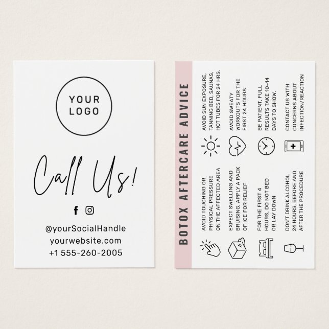 Benutzerdefinierte Logo-Injection-Karte nach der P (Vorne & Hinten)