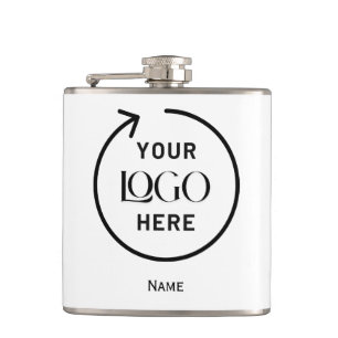 Benutzerdefinierte Logo-Quadrat-Flasche Flachmann