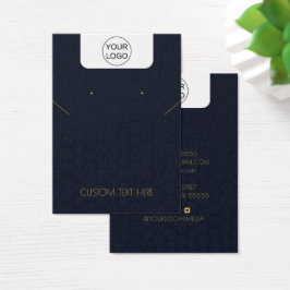 Benutzerdefinierte Logo- und Text-Netzwerkkarte