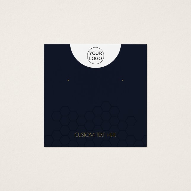 Benutzerdefinierte Logo- und Text-Netzwerkkarte (Vorderseite)