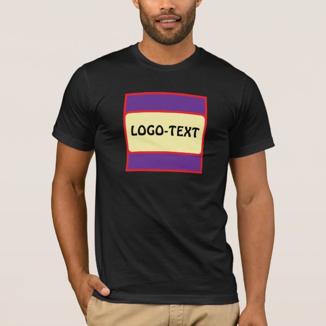 Benutzerdefinierte Logofarbenmischung T-Shirt (Vorderseite)