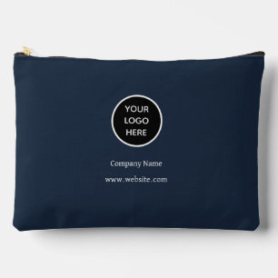 Benutzerdefinierte Logofirma Navy Blau Geschäftlic Zubehörtasche