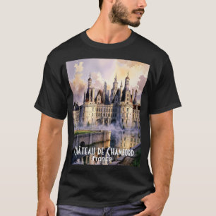 Benutzerdefinierte Loire Frankreich Reise Wasserfa T-Shirt