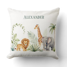 Benutzerdefinierte Löwe Giraffe und Elefant Jungle