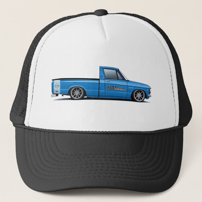 Benutzerdefinierte Lowered Luv Trucker Mütze (Vorderseite)