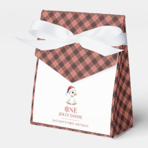 Benutzerdefinierte lustige Gans Dezember Erster Ge Geschenkschachtel
