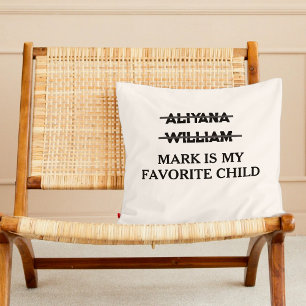 Benutzerdefinierte lustige Geschenke für Mama/Vate Kissen