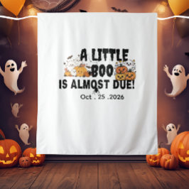 Benutzerdefinierte lustige Halloween-Baby-Party Wandteppich