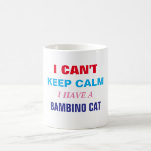 Benutzerdefinierte Lustige Sprüche Bambino-Katze k Kaffeetasse