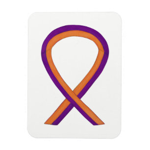 Benutzerdefinierte Magnete für Orange- und Orchide