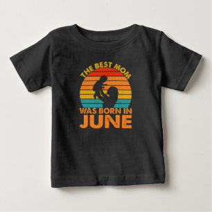 Benutzerdefinierte Mama 2026 Faux Babyfüße Erinner Baby T-shirt