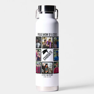 Benutzerdefinierte Mama der Abschluss-FotoCollage Trinkflasche