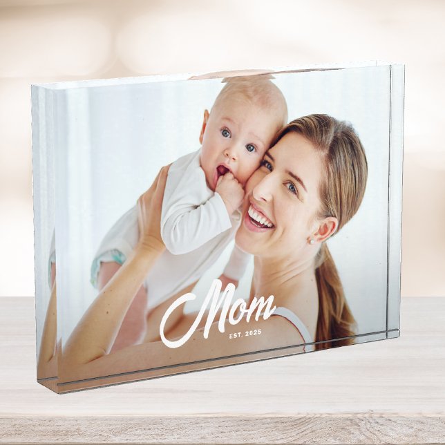 Benutzerdefinierte Mama Modernes Skript eingericht Fotoblock (Von Creator hochgeladen)