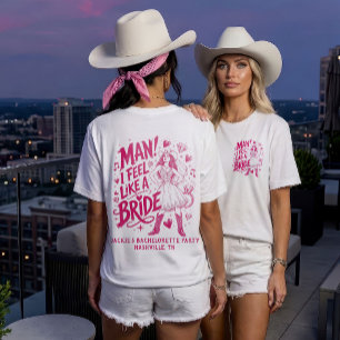 Benutzerdefinierte Man! I Feel Like A Bride Jungge T-Shirt
