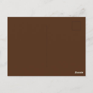 Benutzerdefinierte Marken-Braun-Bild-perfekte Stan Postkarte