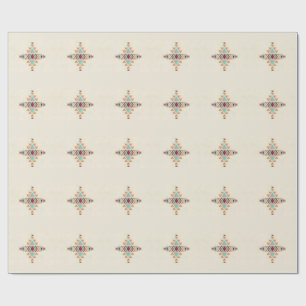 Benutzerdefinierte marokkanische geometrische Stic Geschenkpapier