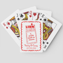 Benutzerdefinierte Matchbox-Design-Spielkarten