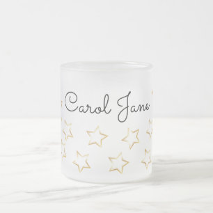 Benutzerdefinierte Mattierte Tasse mit einem Star-