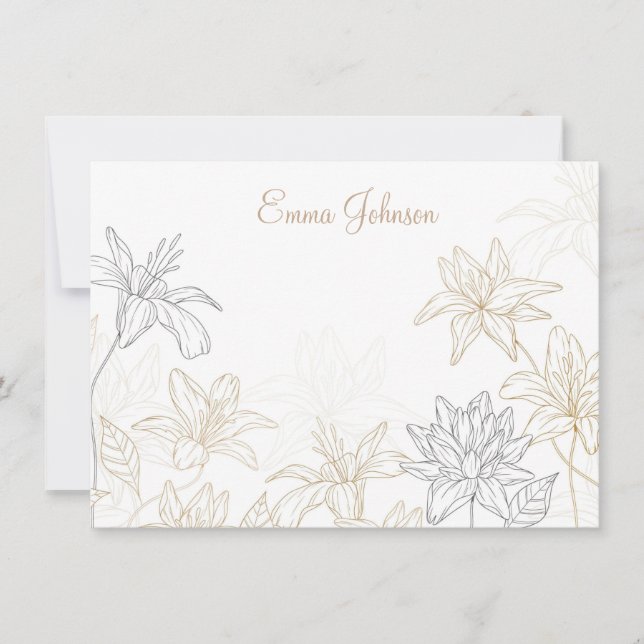 Benutzerdefinierte Merkkarte Mitteilungskarte (Vorderseite)