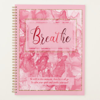 Benutzerdefinierte Message Pink Swirl und Gold Tri Planer