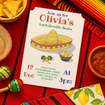 Benutzerdefinierte mexikanische Fiesta-Junggeselli