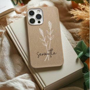 Benutzerdefinierte minimalistische Blumen-iPhone-H Case-Mate iPhone Hülle