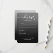 Benutzerdefinierte minimalistische Ombré-Fade-Hoch