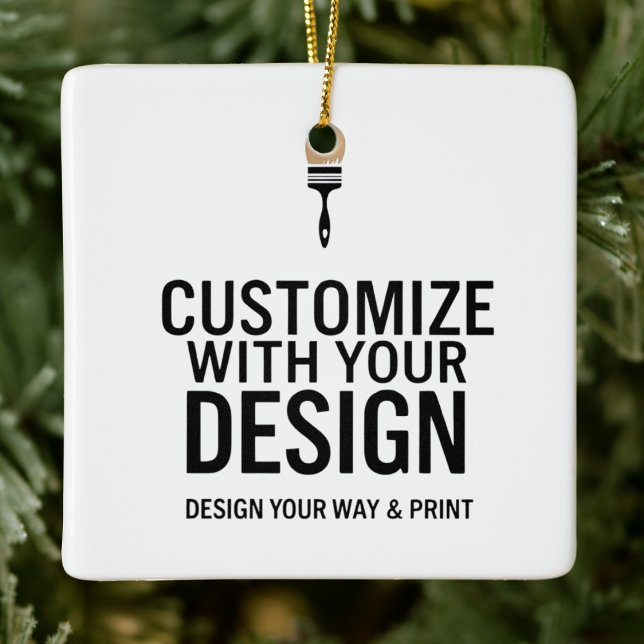 Benutzerdefinierte minimalistische personalisierte keramikornament (Von Creator hochgeladen)