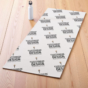 Benutzerdefinierte minimalistische personalisierte yogamatte
