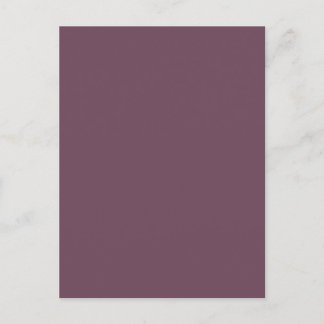 Benutzerdefinierte Minimalistische Postkarte