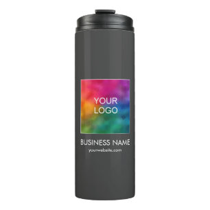 Benutzerdefinierte Minimalistische Vorlage für Fir Thermosbecher