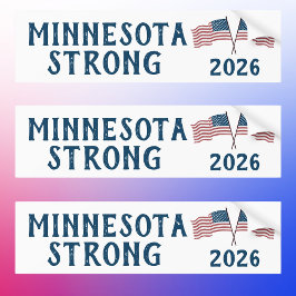 Benutzerdefinierte Minnesota-Widerstand Autoaufkleber