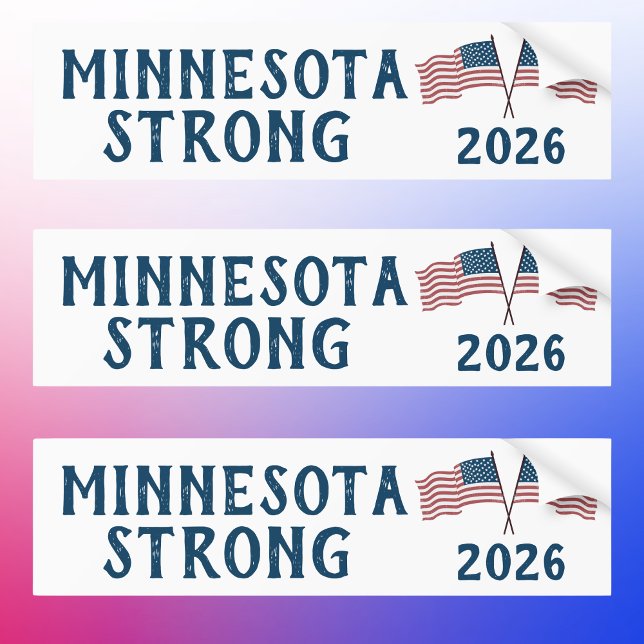 Benutzerdefinierte Minnesota-Widerstand Autoaufkleber (Von Creator hochgeladen)