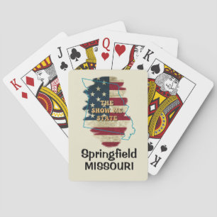 Benutzerdefinierte Missouri-Staat-Karten Spielkarten
