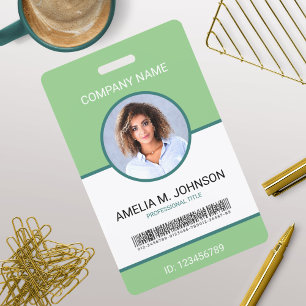 Benutzerdefinierte Mitarbeiter-Foto-ID-Karte Ausweis