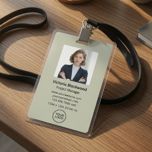 Benutzerdefinierte Mitarbeiter-Foto-ID-Karte perso Ausweis